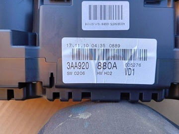 фото thumb №5, Vw passat b7 спідометр  прилади спідометр 3aa920880a