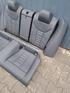 фото thumb №8, Сидіння диван шкіра bmw g22 комплект перед зад