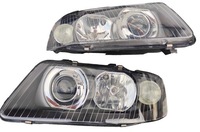 фото thumb №7, Фари hella audi a3 8l lift h1 + h7 чорні kpl eu