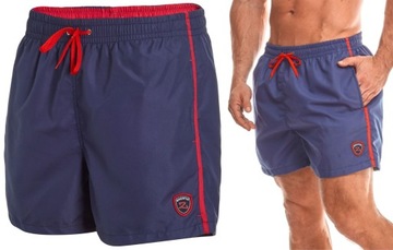 Szorty kąpielowe męskie spodenki sportowe POLSKIE szybkoschnące 3XL ZAGANO