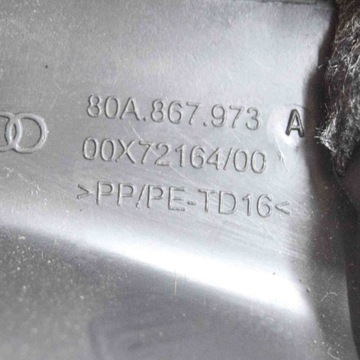 фото thumb №8, Планка декоративна багажника audi q5 fy 80a867973a 11518637 2.0l 185kw 2017