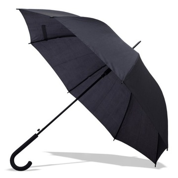 PARASOL AUTOMATYCZNY Z GUMOWĄ RĄCZKĄ SOFT GRIP 102CM FRIBOURG CZARNY