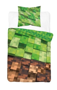 Постельное белье Minecraft пиксель двухстороннее 160Х200