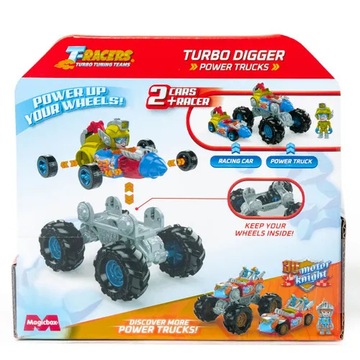 Фигурка турбо-экскаватора T-RACERS Power Truck