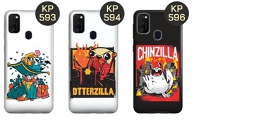 Кейс для Samsung Galaxy M21 Patterns Netflix серии фильмов кино