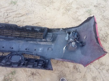 фото thumb №10, Toyota prius iii 09-11 бампер перед колір червоний 3r3