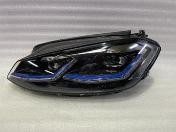 фото thumb №9, Vw golf 7 рестайлинг gte полный led лампа левая правая