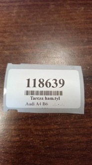 фото thumb №6, Audi a4 b6 1.8 диски тормозные зад