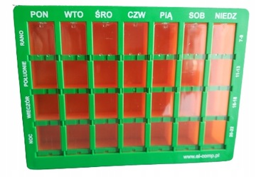 MEDICATION BOX ТАБЛЕТКИ ЛЕКАРСТВ 7 ДНЕЙ 4 СЕЗОНА