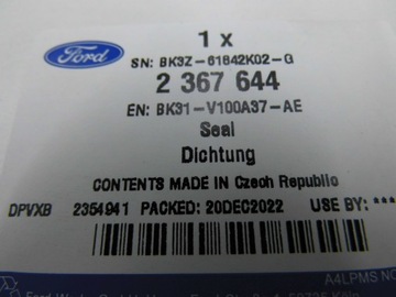 фото thumb №12, Прокладка двері ліва нижня ford transit14 - 19- 2367644 _ bk31-v100a37-ae