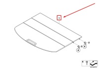 фото thumb №5, Bmw x6 f16 rear window полка 51479312978 9312978