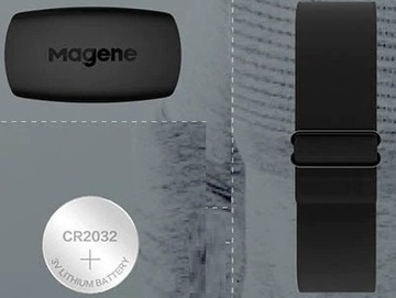 MAGENE Pas TĘTNA Bluetooth ANT+ GARMIN ZWIFT ENDOM