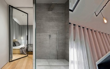 Потолочный карниз MS ЧЕРНЫЙ 220 см, одинарный