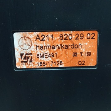 фото thumb №8, Mercedes w211 e-klasa 2002-2009 сабвуфер динамік