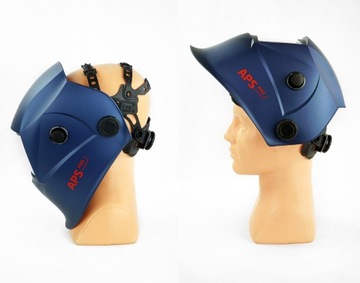 Automatyczna przyłbica spawalnicza APS-510G PRO BLUE IDEAL mat do spawania