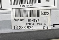 фото thumb №6, Радіо радіопрогравач cd mp3 rds 13233929 13238825 opel vectra c рестайлінг 05-09