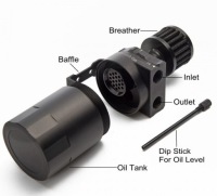 Oil защёлка бак black сепаратор масла набор с фильтром штуцеры 10 i 15mm с Разборки, фото thumb