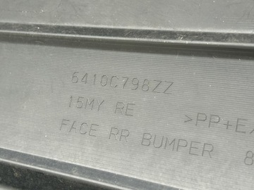 фото thumb №10, Mitsubishi outlander iii рестайлінг 15- бампер зад задній pdc 6410c798zz