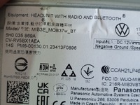 фото thumb №9, Дисплей екран радіо vw golf 8 caddy 5h0035869a