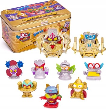 SUPER ZINGS THINGS GOLD CAN 9 ФИГУРКИ СЕРИИ 5