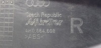 фото thumb №11, Молдинг пороговая правое зад audi a8 d4 4h0864608f 6ps