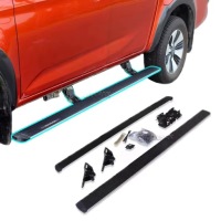 Dodge ram 1500 iv 2011- пороги пороги електрично висувні комплект + led Ціна, фото thumb