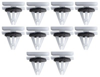 Купити 10x кліпса штифт кліпса накладки порога поріг do opel ampera crossland mokka, фото thumb