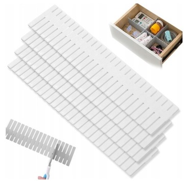 4x Organizer przegródka separator DO szuflady szafy biurka