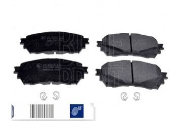 фото thumb №2, Блакитний print комплект гальмівні колодки гальмівних blu, adm542