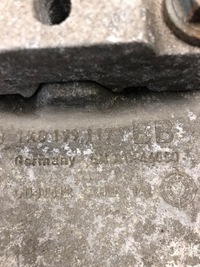 фото thumb №6, Кронштейн подушка коробки vw golf vi 1k0199555ac