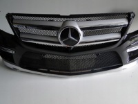 фото thumb №11, Mercedes gls x166 166 бампер передній 63 amg na датчики pts решітка радіатора na радар