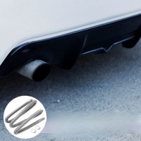 1 szt. труба вихлопна до автомобіля з нержавіюча сталь нержавіючої - легкий монтаж Недорого, фото thumb