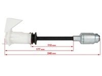фото thumb №2, Ford focus c-max замок вставка тягa капота ключ