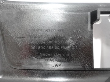 фото thumb №11, Porsche 911 991 11-15 верхня кришка двигуна вентиляторів carrera 3.8 зад