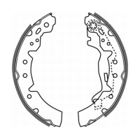 Купити Гальмівні колодки гальмівні abe c02063abe, фото thumb