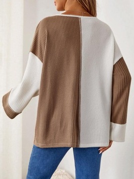 SHEIN Свитер для беременных двухцветный на бретелях 38