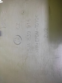 фото thumb №5, Skoda rapid ii захист двері правий задня 5ja839916