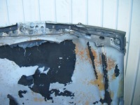 Mercedes e w124 84- капот крышка двигателя с Разборки, фото thumb