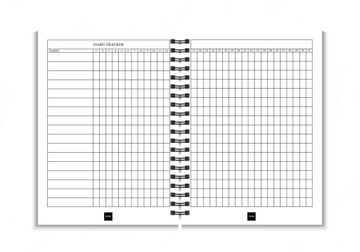 Planer tygodniowy B5 kalendarz firmowy niedatowany organizer notes SHADOW