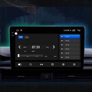 РАДИО ANDROID GPS FIAT FIORINO 3 QUBO DSP 4/64 ГБ