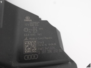 фото thumb №10, Audi a4 s4 8w0 b9 15-19 повний led лампа права eu
