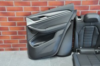 фото thumb №12, Сидіння салон шкіра оббивка bmw x3 g01 чорні електричні вентиляція