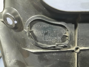 фото thumb №8, Toyota prius ii 03- защита ремня передней верхняя 53289-47010