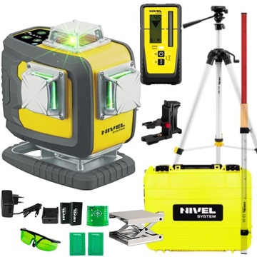 Laser krzyżowy cl4d-g zielony laser 360 poziomica laserowa laser zestaw