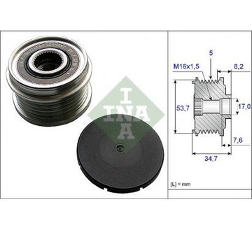 фото thumb №2, Ina сцепление генератора opel corsa d/meriva