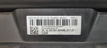 фото thumb №11, Дифузор накладка бампера зад bmw 4 g26 м-пакет 21-24