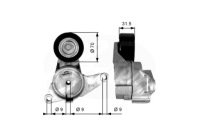 фото thumb №2, Натяжитель ремень клиновой alfa romeo 159 brera spider buick enclave