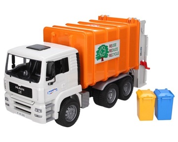 Мусоровоз MAN TGA TOY с задней загрузкой