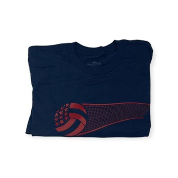 Темно-синяя мужская футболка Adidas USA Volleyball M