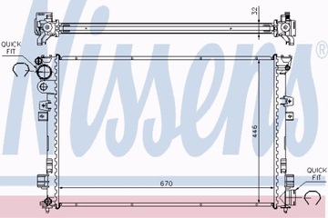 фото thumb №16, Радіаторів двигуна nissens 1489463080 14744010080 1